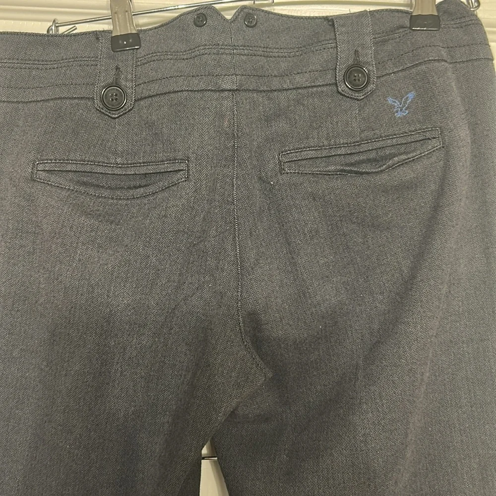 American Eagle Outfitters Gray Herringbone Pants 💥